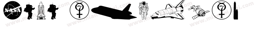 nasa medium字体转换
